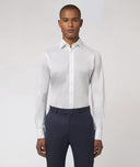 Camicia Cotone Jersey Bianco