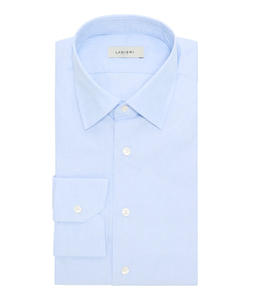 Camicia Azzurra Fil-à-fil