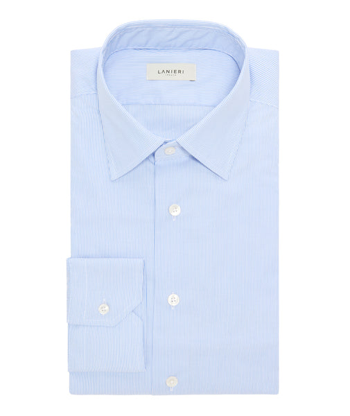 Camicia Easy Iron Azzurra Righe