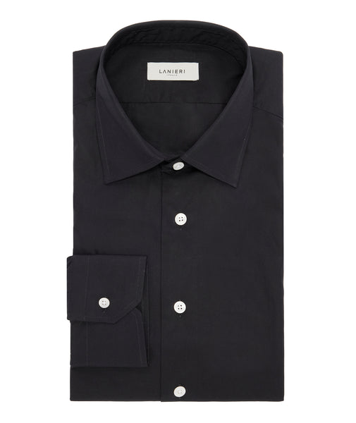 Camicia Nera Popeline
