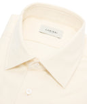 Camicia Flanella Cotone Bianco