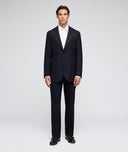 Blue in Wool Twill Jersely Suit