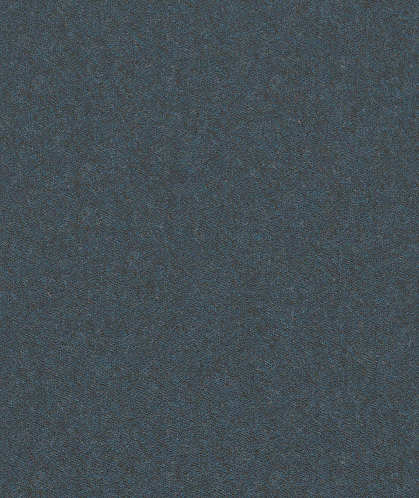 Flanella di lana e cashmere blu
