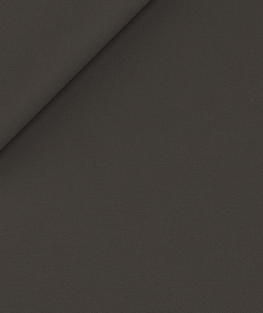 Twill di lana marrone