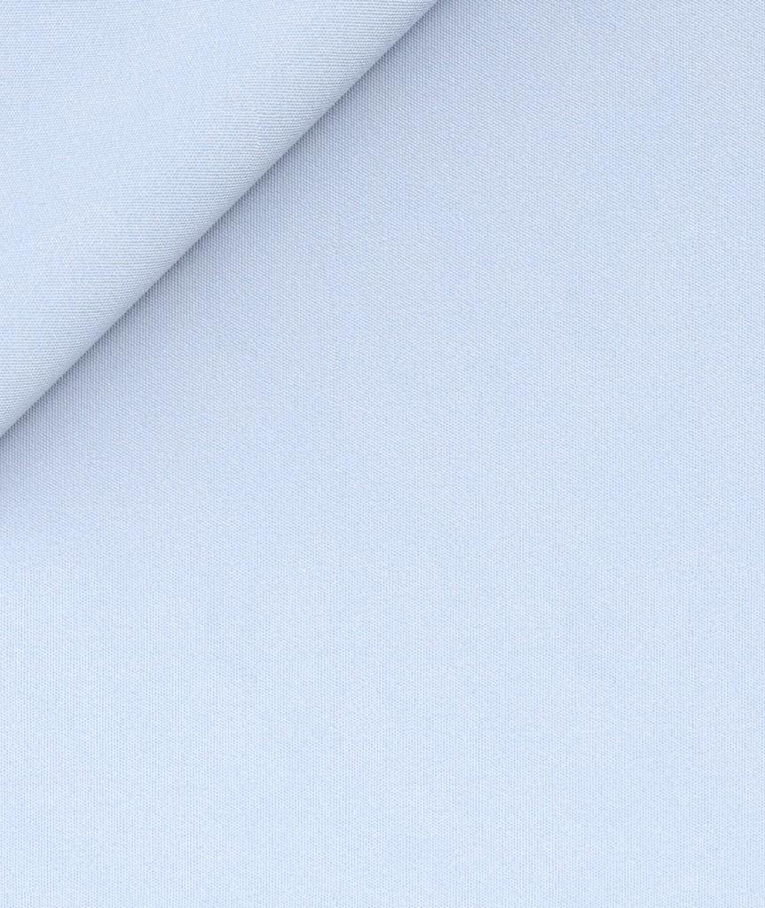 Azzurro in Popeline di Cotone