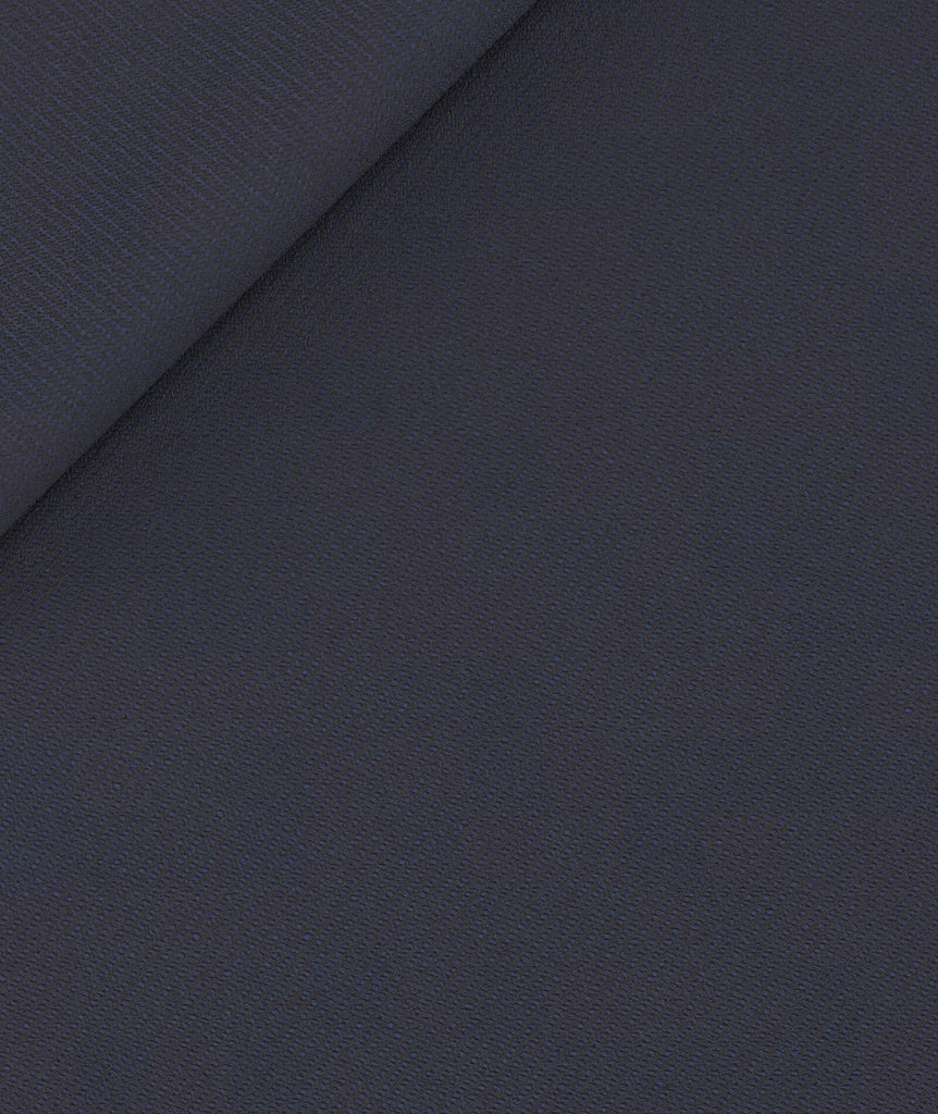 Blu in twill di lana