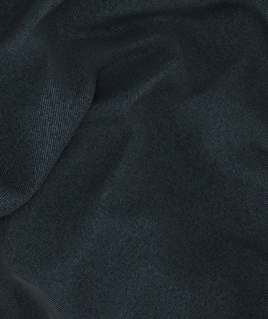 Color petrolio in lana e lyocell stretch