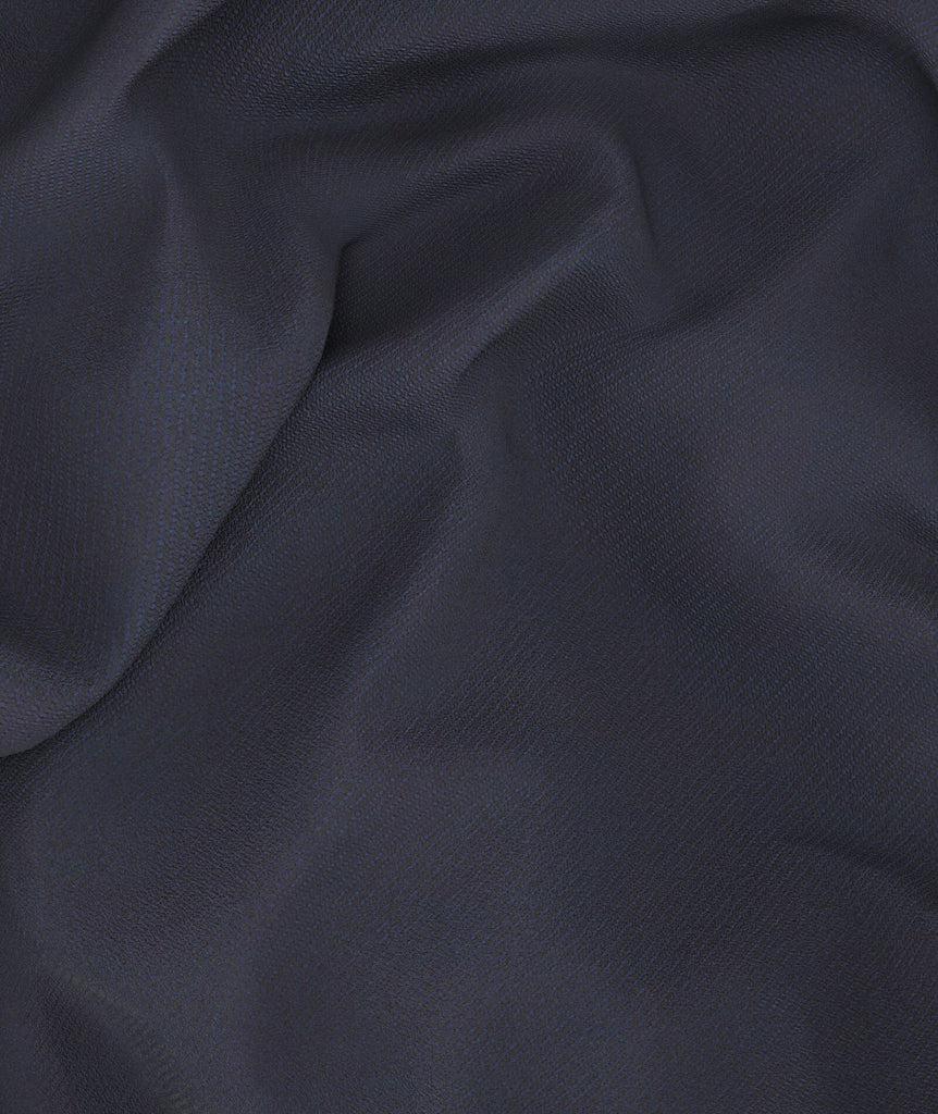 Blu in twill di lana