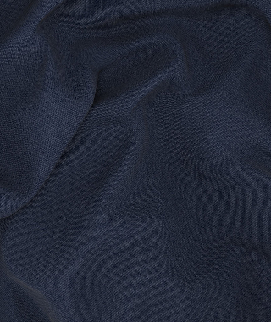 Blu denim in lana